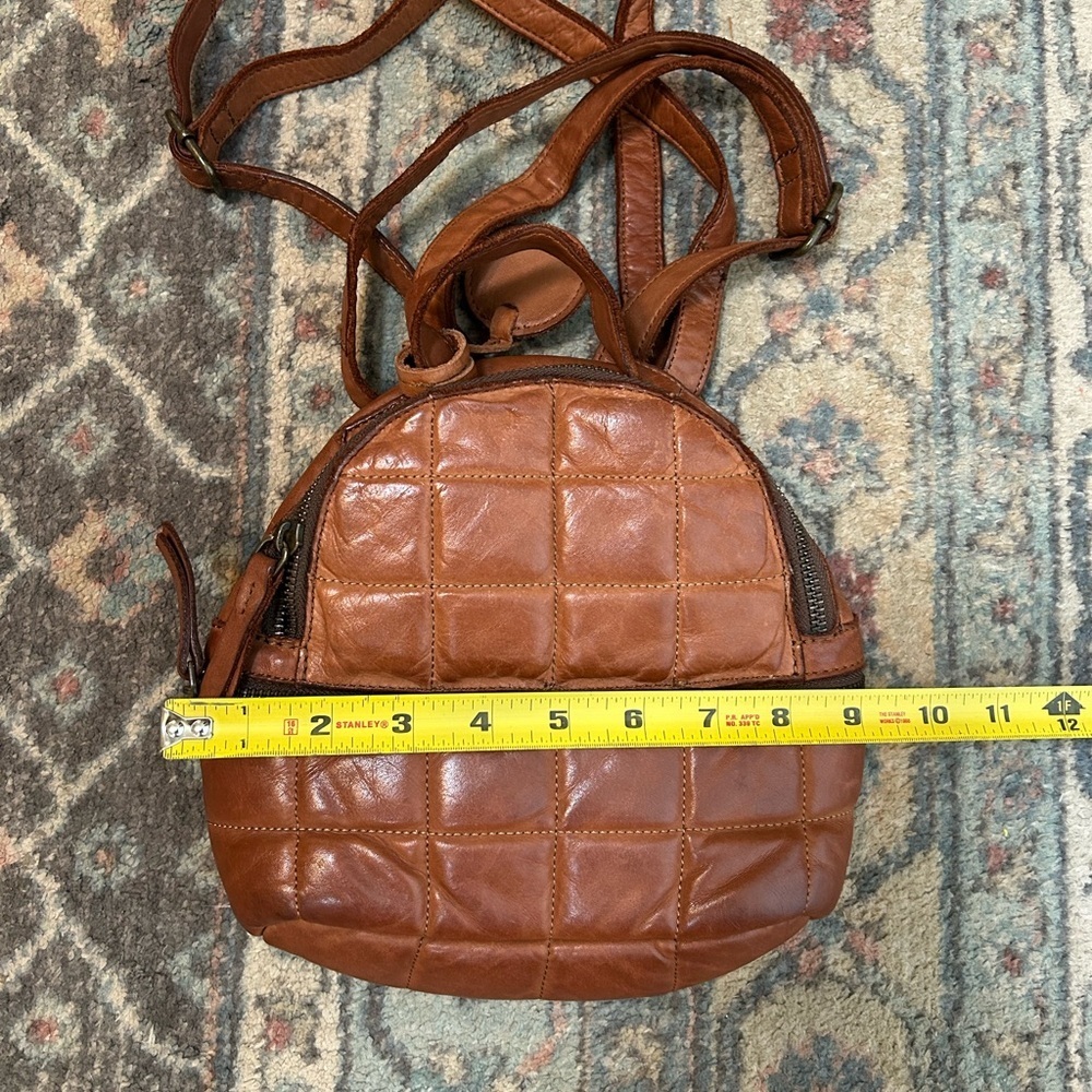 Harbour 2nd Quilted Leather Mini Backpack - Picture 7 of 8